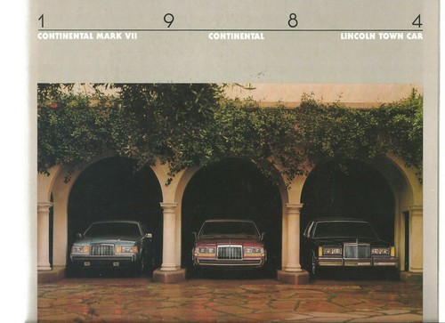 1984 linclon continental mark - continental,