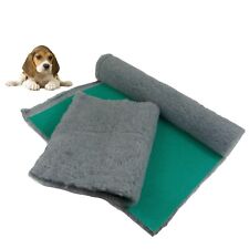 Traditional Vet Bed Grey Vet Bedding ROLL WHELPING FLEECE DOG PUPPY PRO DRY BED