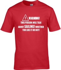 Sailing Mens T-Shirt Funny