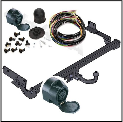 Towbar electric iso 13 - towbar,