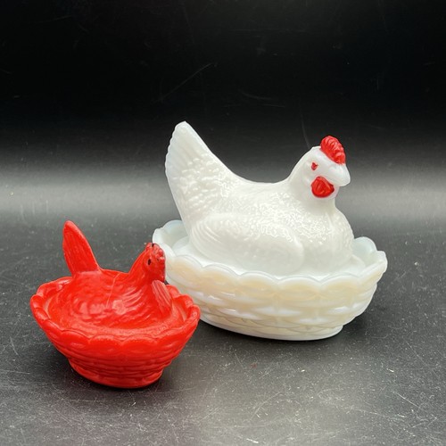 Vtg westmoreland hen nest - westmoreland, on