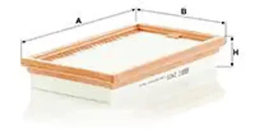 Air filter insert - air,