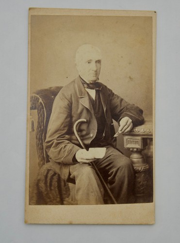 Cdv victorian man - cdv, a