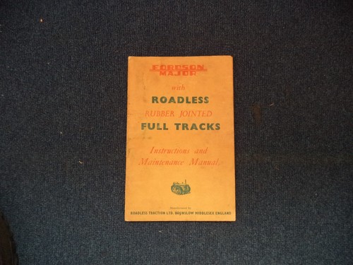 Roadless fordson major crawler - roadless,