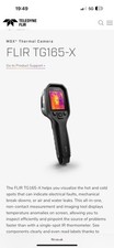 FLIR TG165-X MSX Thermal Camera Black