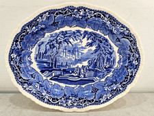 Rare 1940s mason vista blue - 1940s, mason's