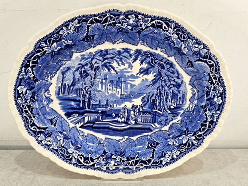 Rare 1940s mason vista blue - 1940s,