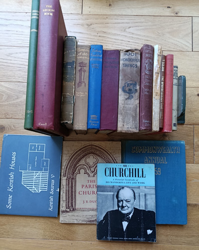 Vintage antique books - 16,