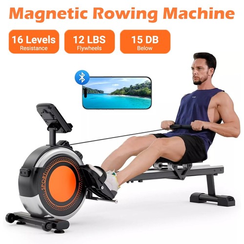 Magnetic rowing machine - magnetic, rower