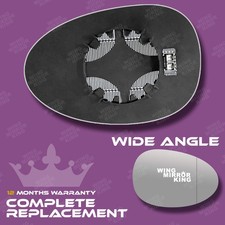 Left side Wide Angle mirror glass for ORA Funky Cat 2021-2024 Heated