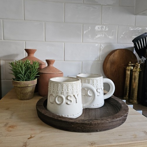 Pair cosy embossed - pair, of
