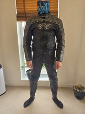 2 Piece Touring Motorcycle Dainese suit With  Removable Termal Liner Jacket