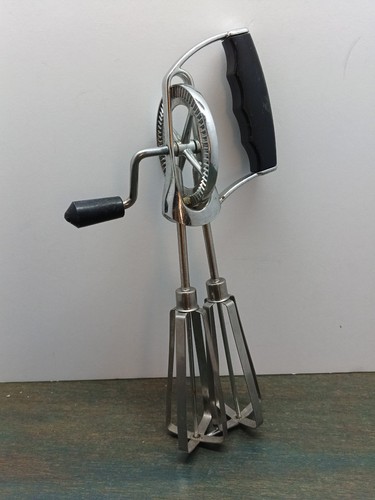 Vintage egg beater retro hand - vintage,