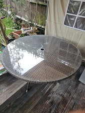 Almeria Rattan 8 Seater Dining