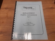 TRIUMPH T20, Tiger Cub No. 9, 1963 Spares Parts book, 849/63 - TCP09