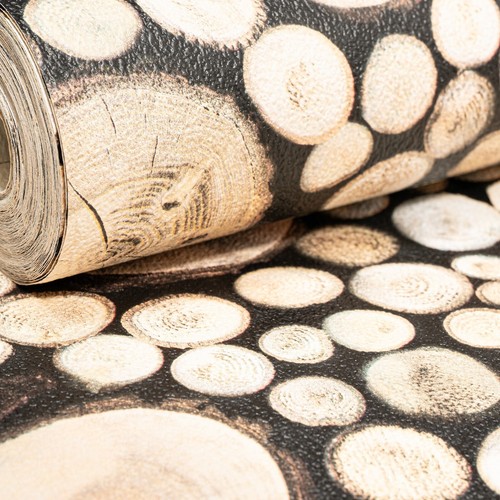 Wooden logs textured wallpaper - wooden,