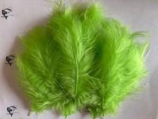 Chartreuse Marabou Feathers 20