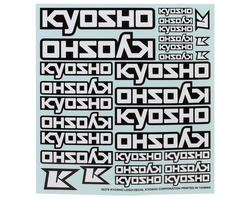 Kyosho logo decals sheet - decals,