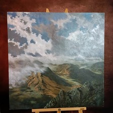Large Landscape Oil on Canvas