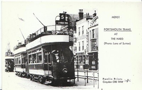 Hampshire transport postcard - postcard,