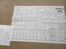 Keil Kraft Snipe Plans to Build Balsa Model Aircraft