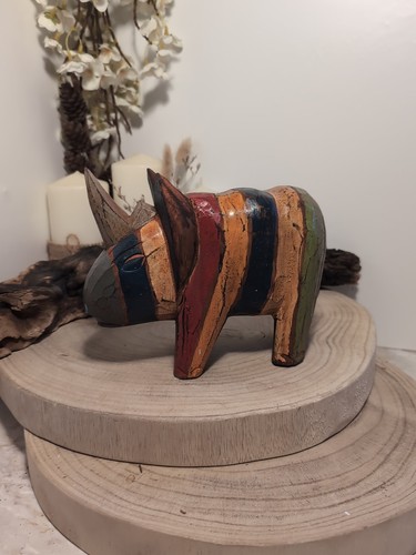 Fairtrade rustic hand carved - rustic,
