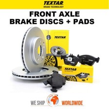 TEXTAR Front BRAKE DISCS &