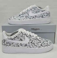 Air Force 1 Custom White Shoes