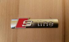 AUDI A1, A2, A3, A4, A5, A6, A7, A8, Q5, Q7, TT S-LINE WING EMBLEM BADGE (LH/RH)