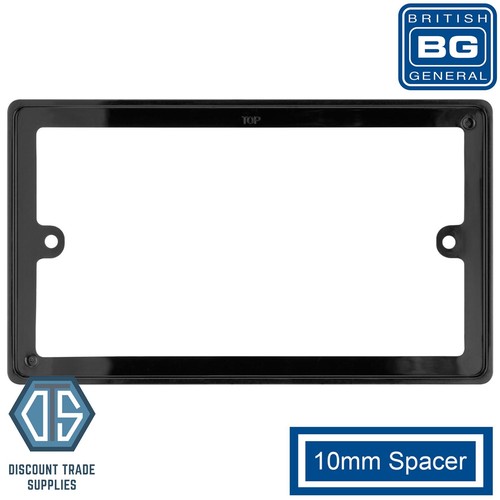 Black socket spacer - black,