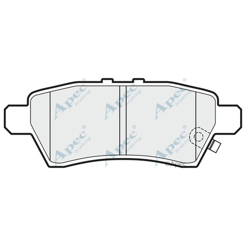 Brake pads set - set, nissan