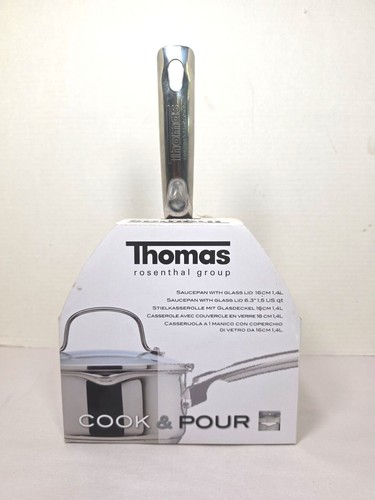 New sauce pan with glass - new,