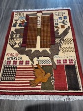 NEW Beautifully Handmade Afghan War Rug  83cm X 63cm