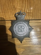 Obsolete  Thames Valley Police Helmet Plate