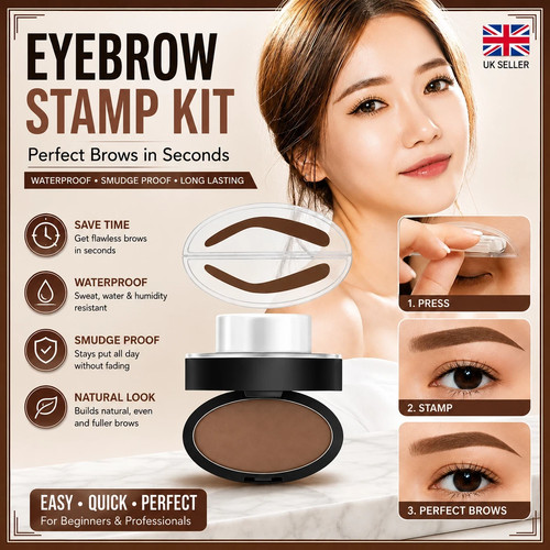Eyebrow stamp kit brow shaping - eyebrow,