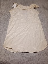 Zara Women's Sheer Blouse Top Sleeveless Size Small White