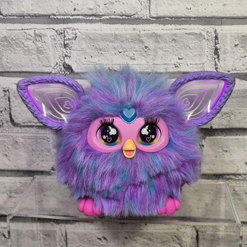 Furby tie dye blue purple - blue,