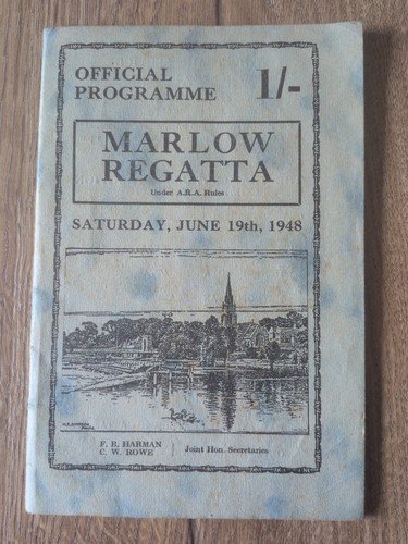 Marlow regatta 1948 - 1948, official