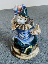 Rare beautiful porcelain clown
