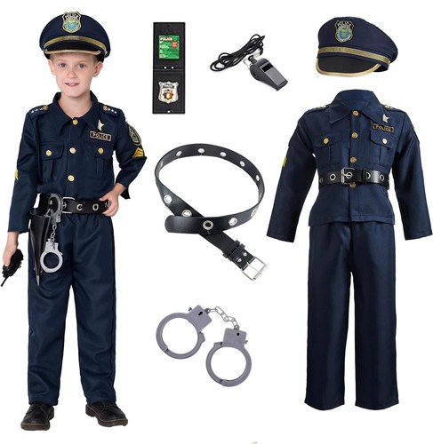 Kids police suit cosplay - kids,