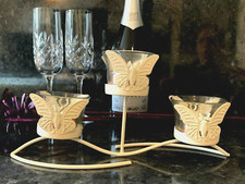 Triple Tealight Holder