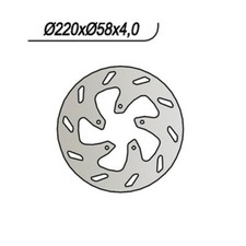 Front Brake Disc NG 365 Gilera