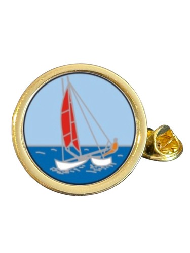 Catamaran sailing gold plated - sailing,