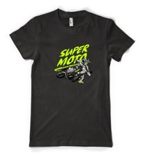 Super Moto Motocross Rider Speedway Motorcycle Personalised Unisex Adult T Shirt