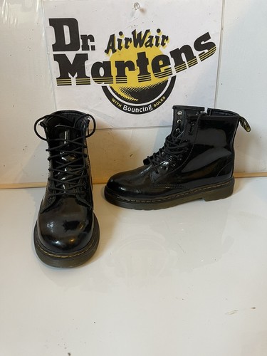 Martens kids black leather - dr.,