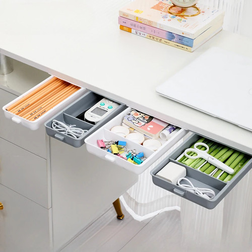 Hidden drawer organizer under - organizer,