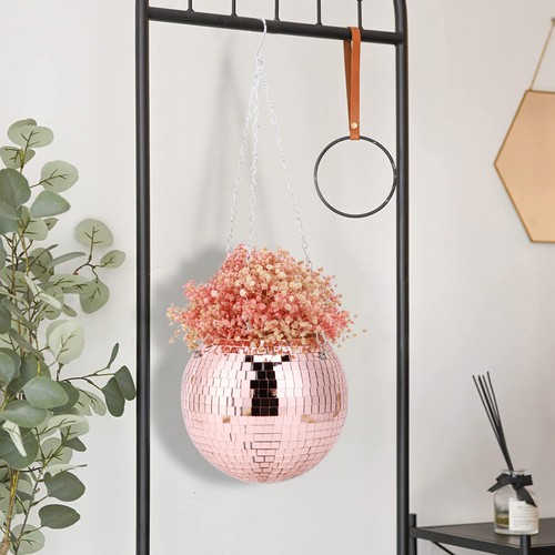 20cm disco ball planter - disco,