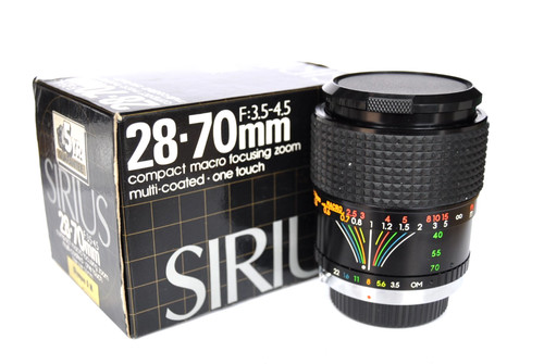 Sirius 70mm 4 5 zoom - f=3.5-4.5,