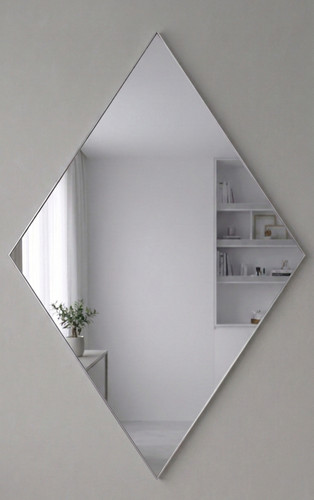 Diamond shape acrylic mirror - shape,