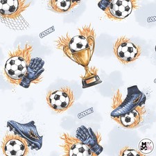 100% Cotton Fabric Footbal